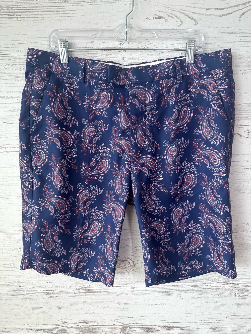 G/FORE Paisley Floral Golf Shorts 36 Novelty Print Activewear
